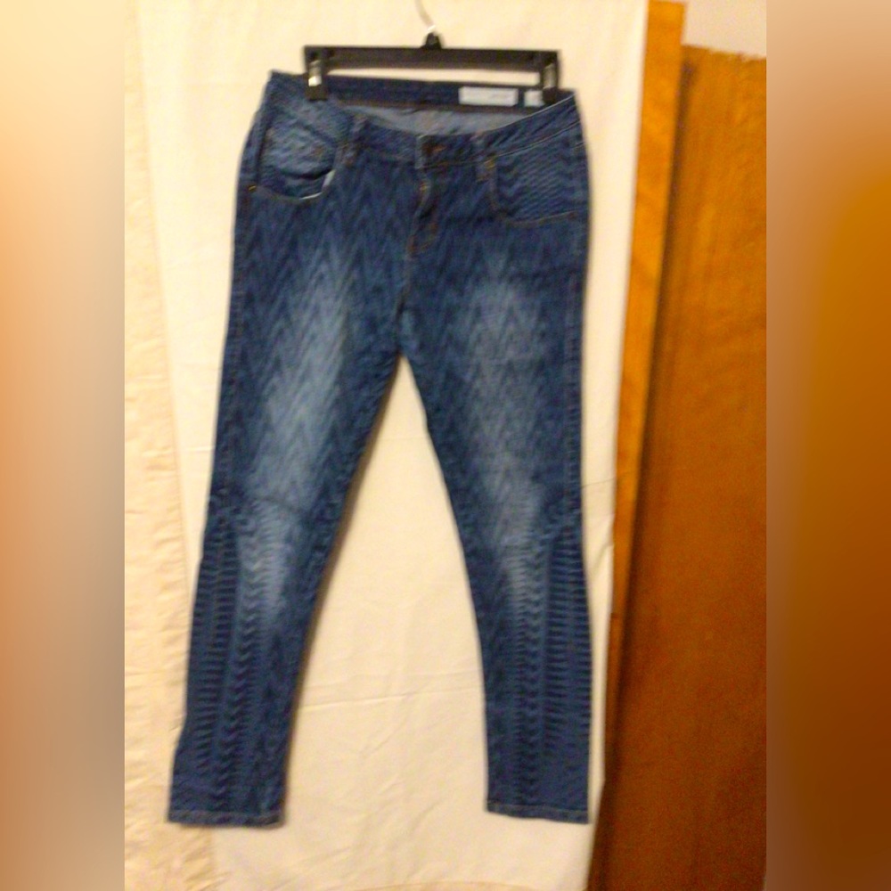 Sass & Bide MOJO-KIKO chevron print jeans SZ 28 - Picture 2 of 7